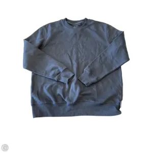 AllDayComfort UVProtection Coating Sweatshirt Crewneck By Clothes Mentor In Blue, Size: L
