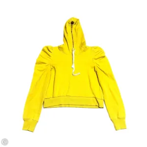 TemperatureRegulating Gentle Glow Sweatshirt Designer By Rebecca Minkoff In Yellow, Size: S