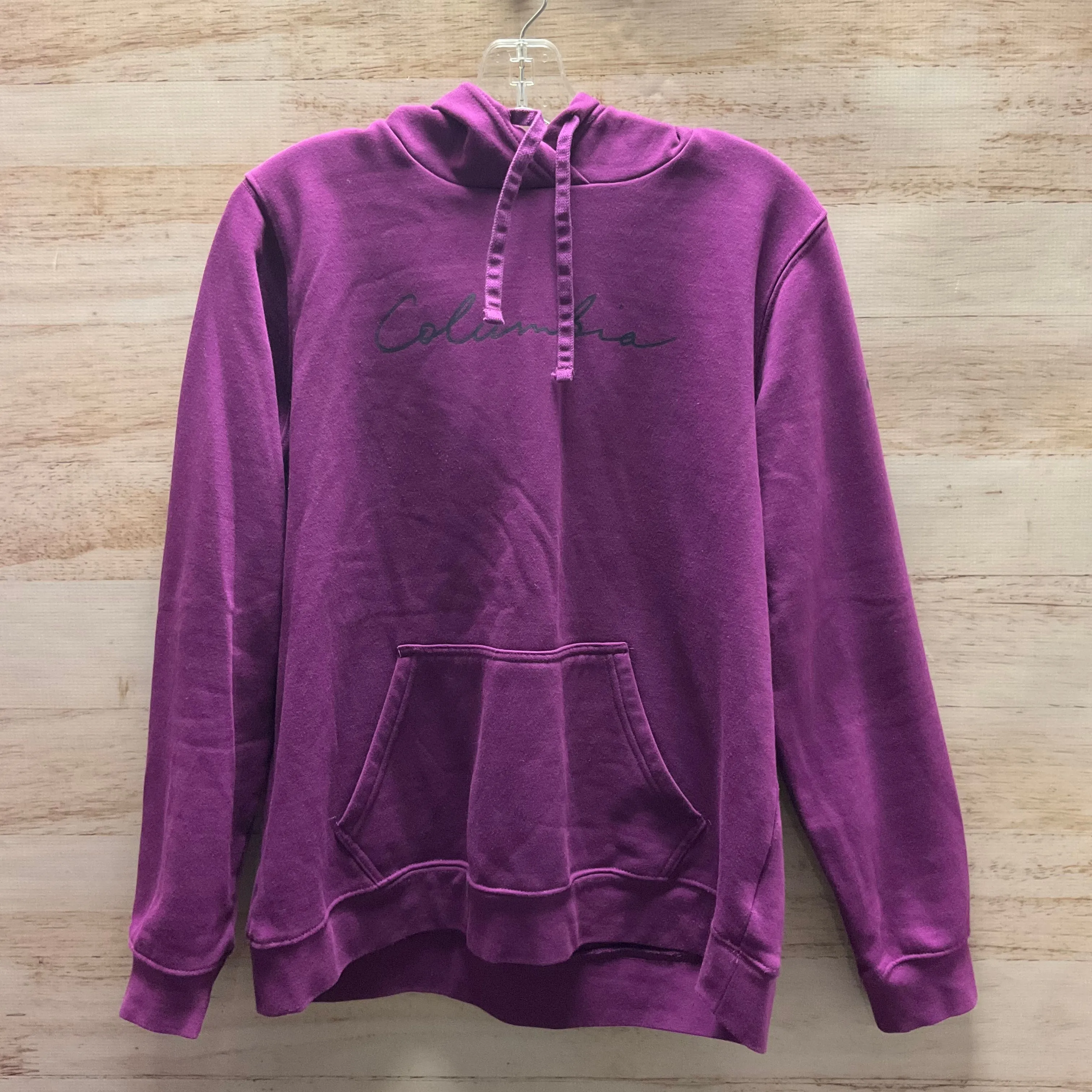 Athletic Sweatshirt Hoodie By Columbia In Purple, Size: L Casual Fit Vintage Soul