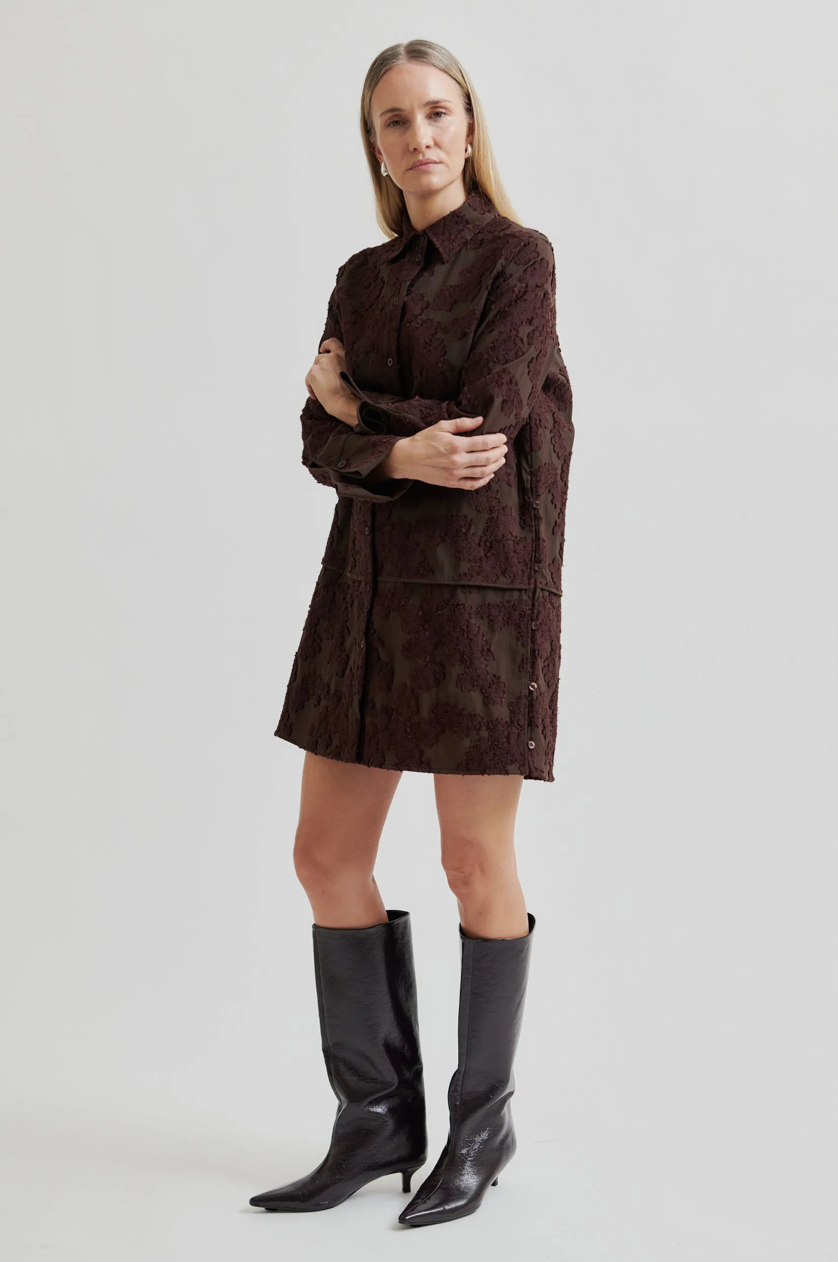 Peoria Shirt Dress Travel Core DoubleStitched