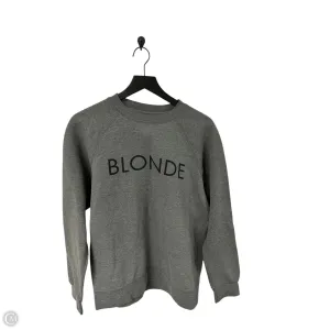 Lightweight insulation Sweatshirt Crewneck By Cmb In Grey, Size: M