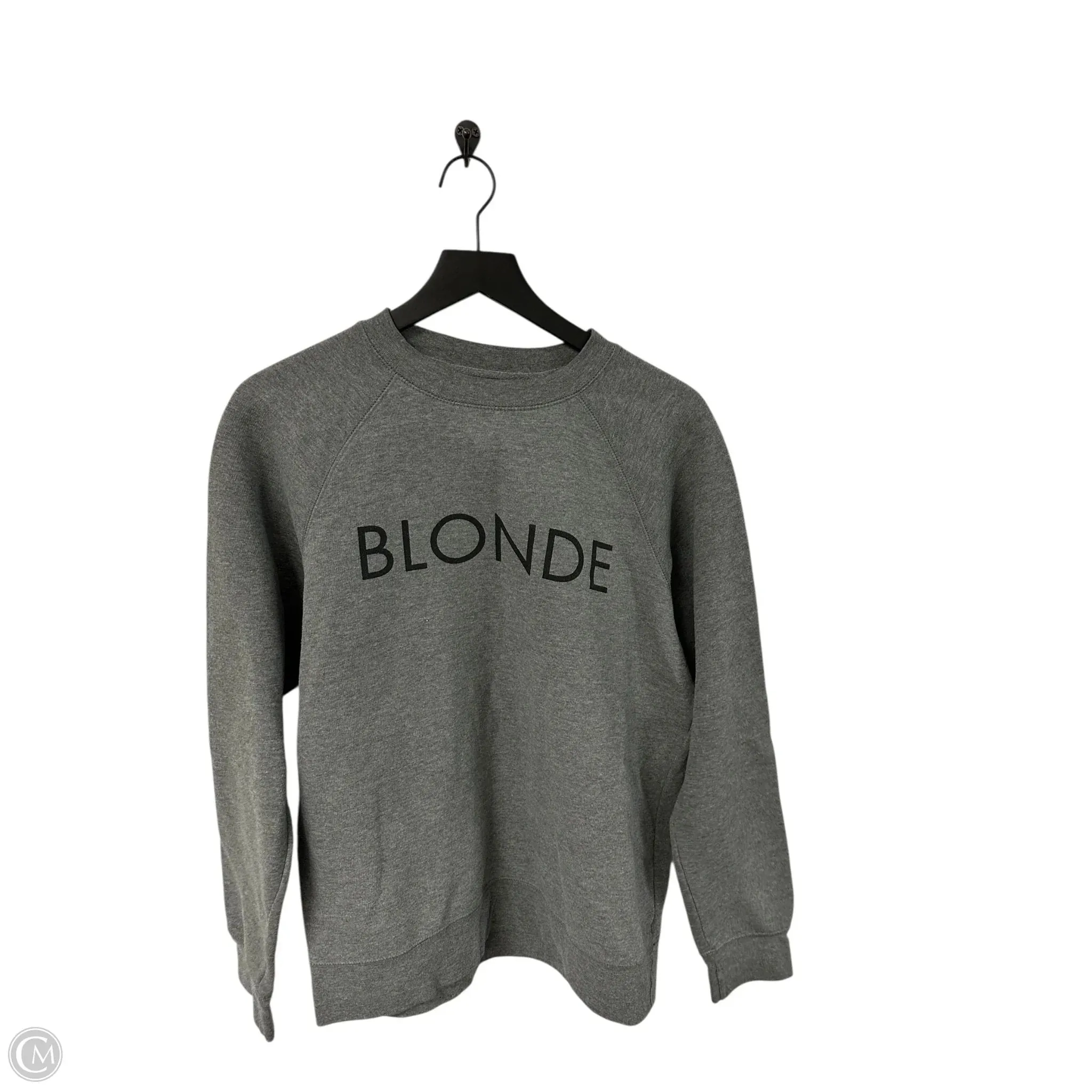 Lightweight insulation Sweatshirt Crewneck By Cmb In Grey, Size: M