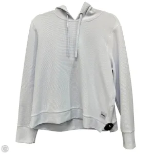 Sweatshirt Hoodie By Dkny In Blue, Size: L BreathableLining