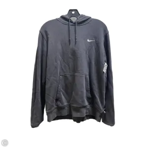 Breath Skin Athletic Sweatshirt Crewneck By Nike In Black, Size: L