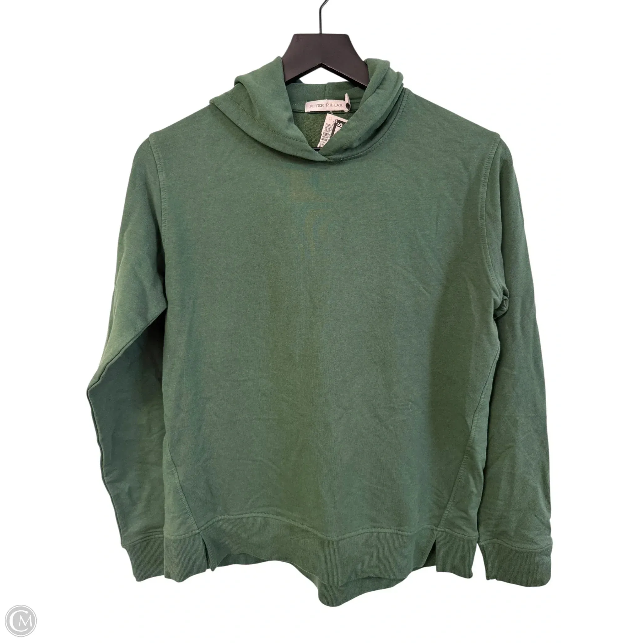 Sweatshirt Hoodie By Cmb In Green, Size: M AntiSnag Threading