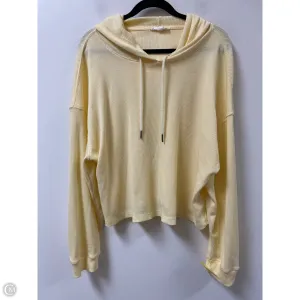 Sweatshirt Hoodie By Olive And Oak In Yellow, Size: Xl WaterRepellent Coating StaticFree Material
