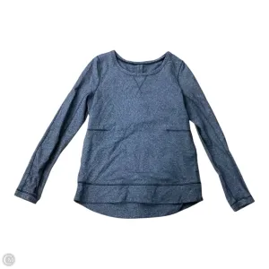 Athletic Sweatshirt Crewneck By Lululemon In Grey, Size: L Hike Fit