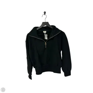 Easy Wash Sweatshirt Collar By A New Day In Black, Size: S