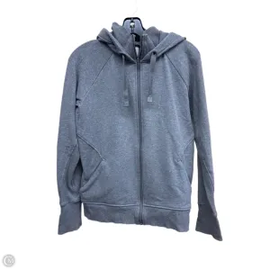 Athletic Sweatshirt Hoodie By Athleta In Grey, Size: Osfm NonSlipTrims
