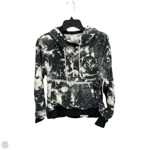 Athletic Sweatshirt Hoodie By Nike Apparel In Black & Grey, Size: S Soft Tunic