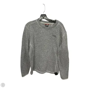 Organza Fit Natural Fiber Blend Athletic Sweatshirt Hoodie By The North Face In Grey, Size: M
