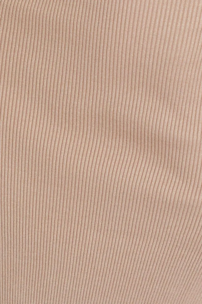 Wind Song Beige Midi Dress Knit