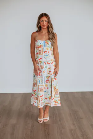 Square View Chic Mood Summer Aesthetic Dress