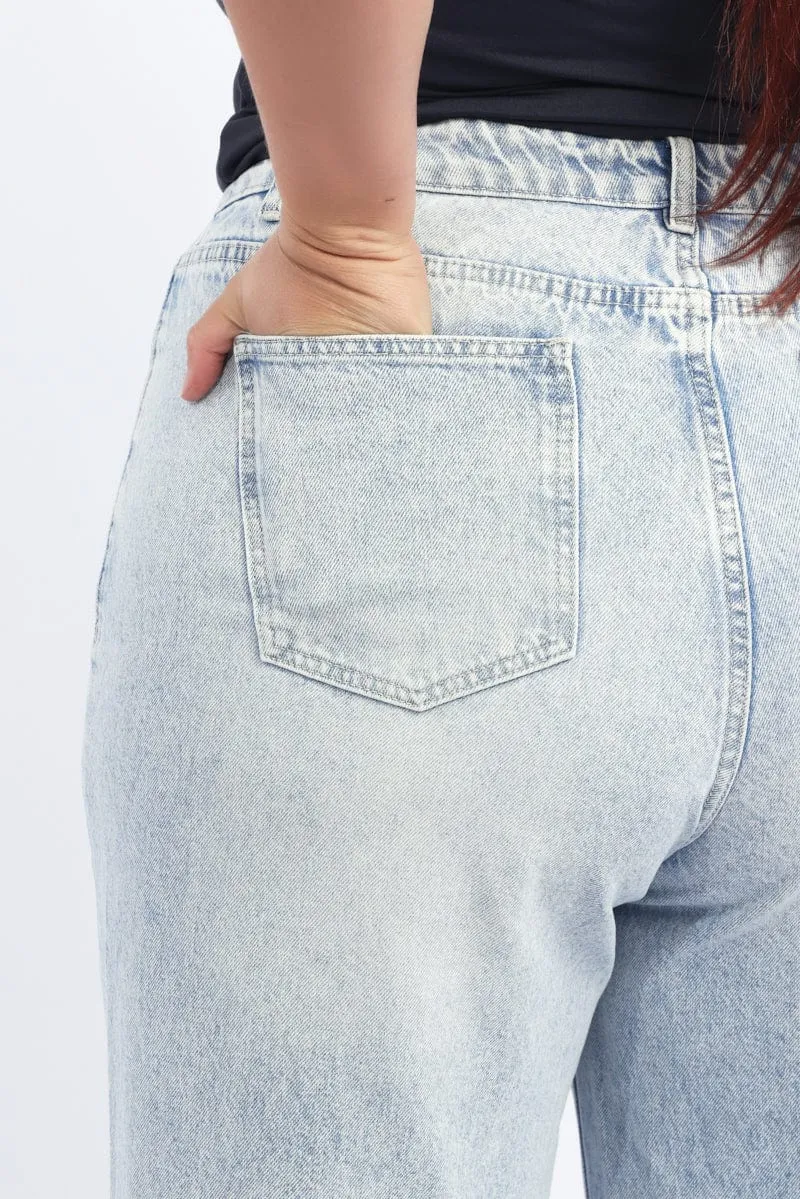 Denim Wide Leg Jeans Affordable Fashion Lover Modern Fit