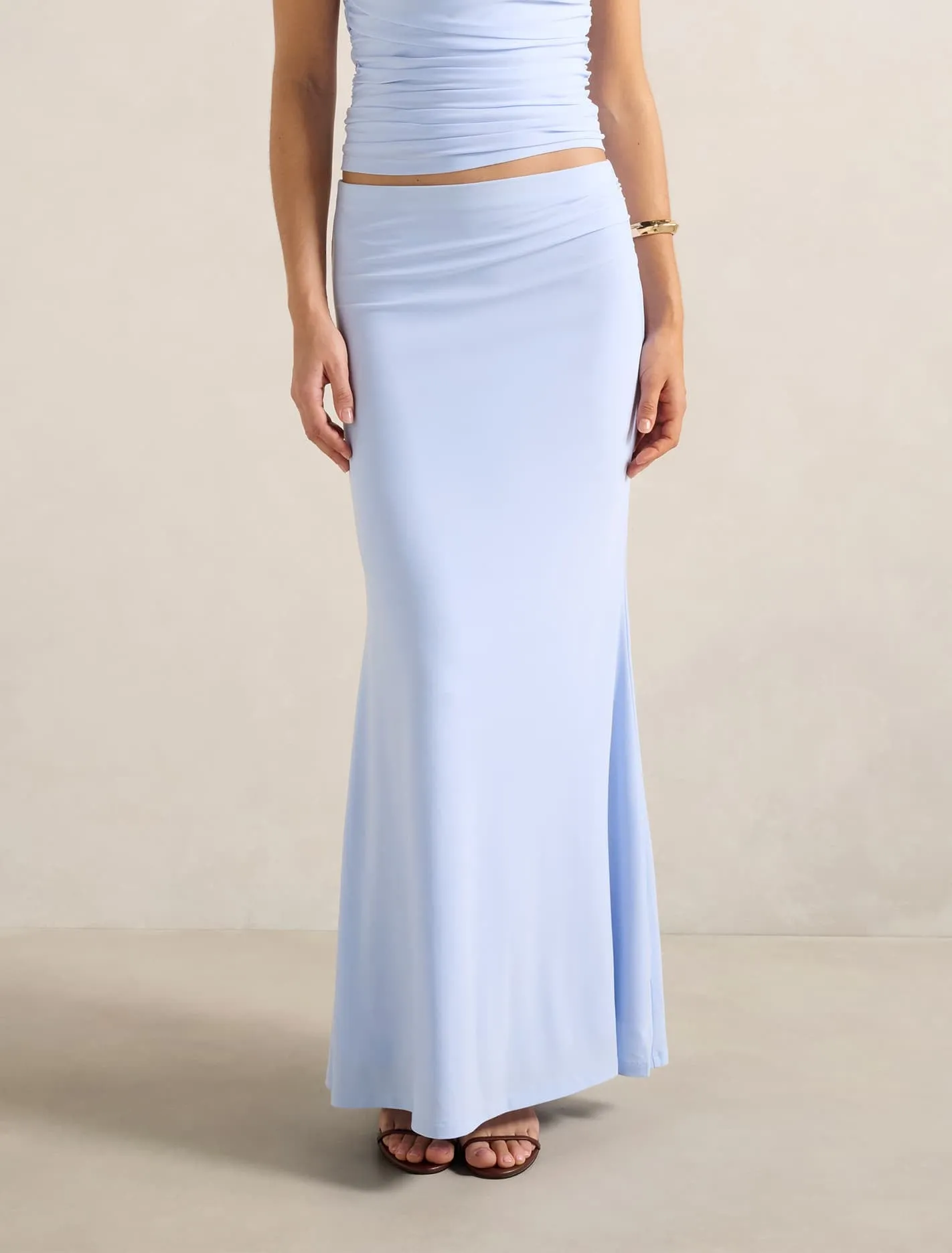 Mimi Flute Maxi Skirt AllDayComfort Linen Soul