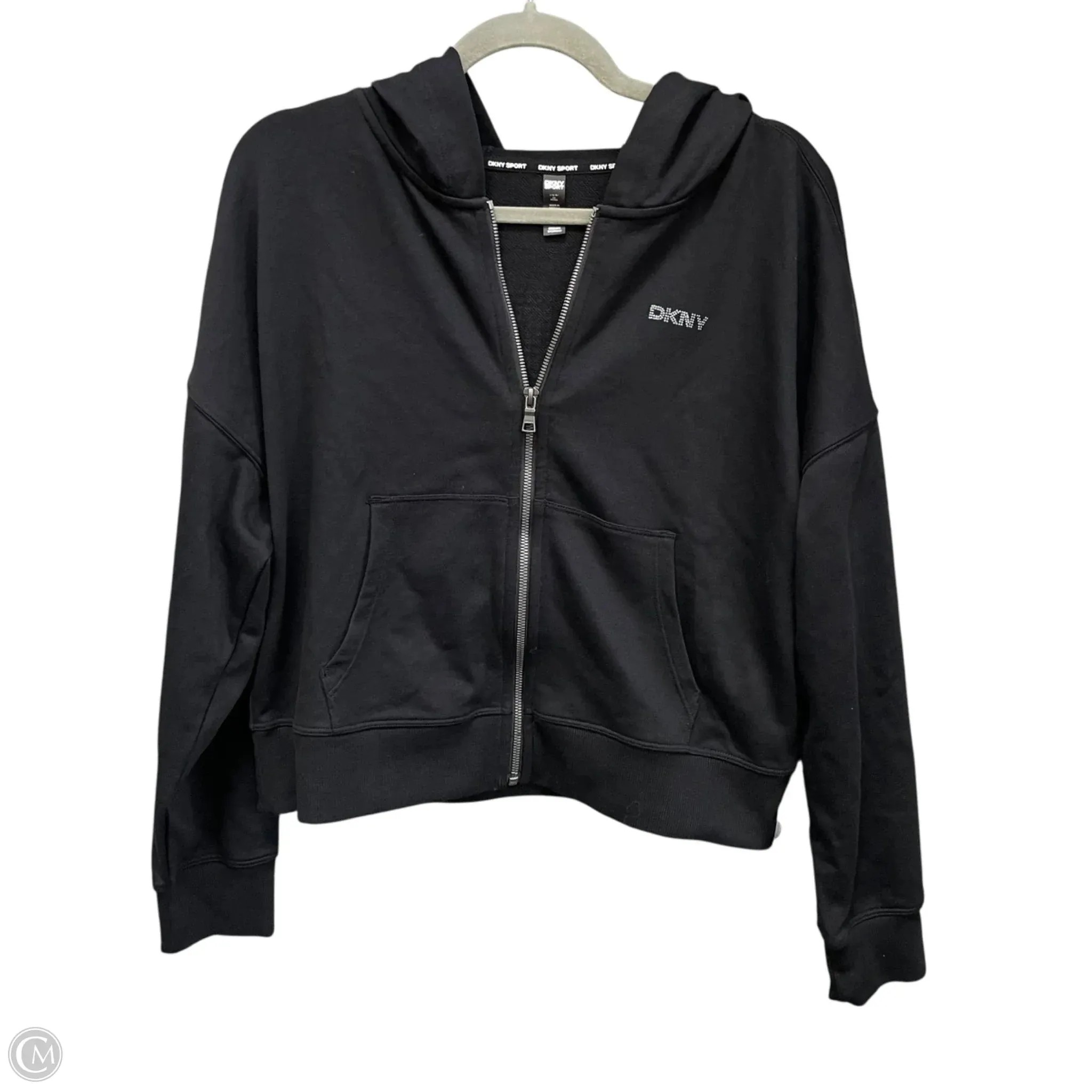 Sweatshirt Hoodie By Dkny In Black, Size: L Soft Hoodie fresh start