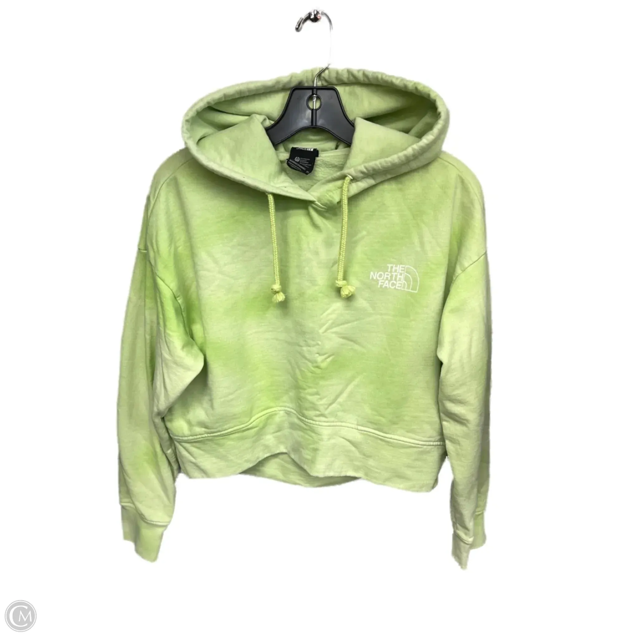 Ergonomic Pattern slim fit Sweatshirt Hoodie By The North Face In Green, Size: Xs