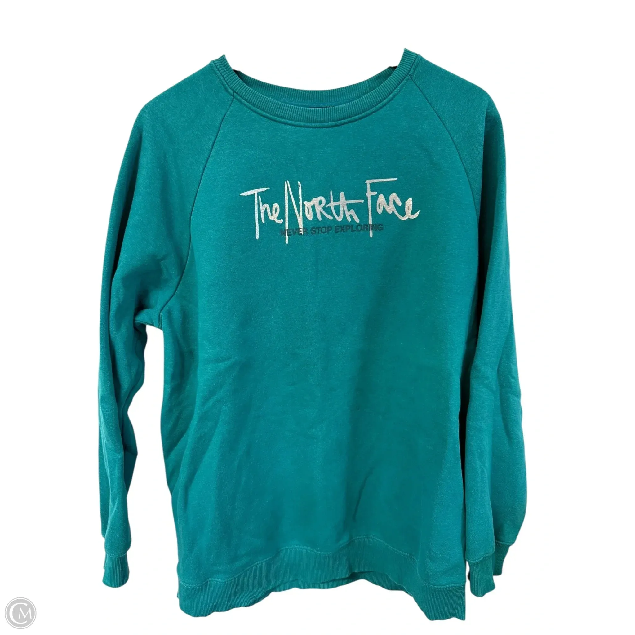 Sweatshirt Crewneck By The North Face In Green, Size: Xl yoga mode