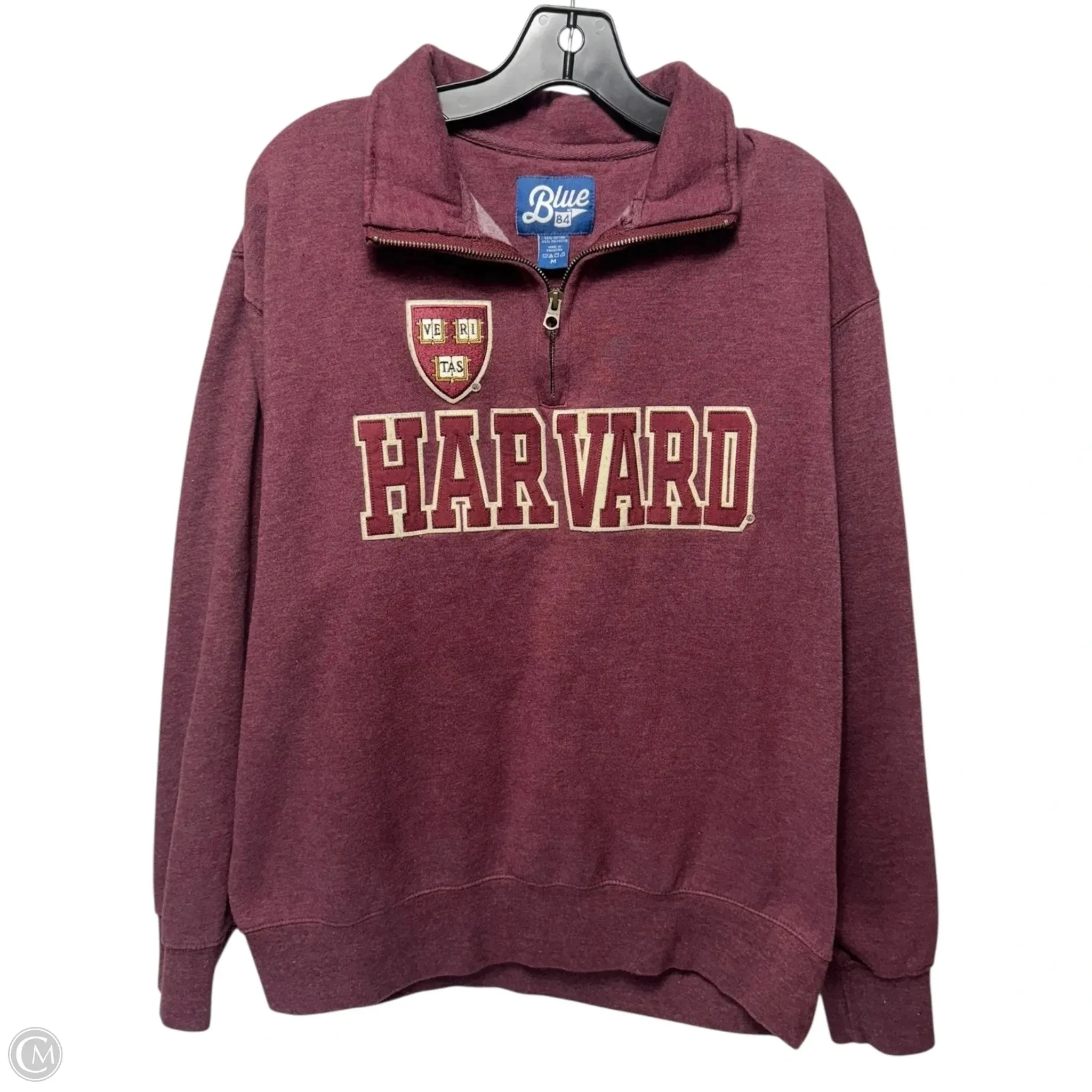 Sweatshirt Crewneck By Blue 84 In Maroon, Size: M Nature Base