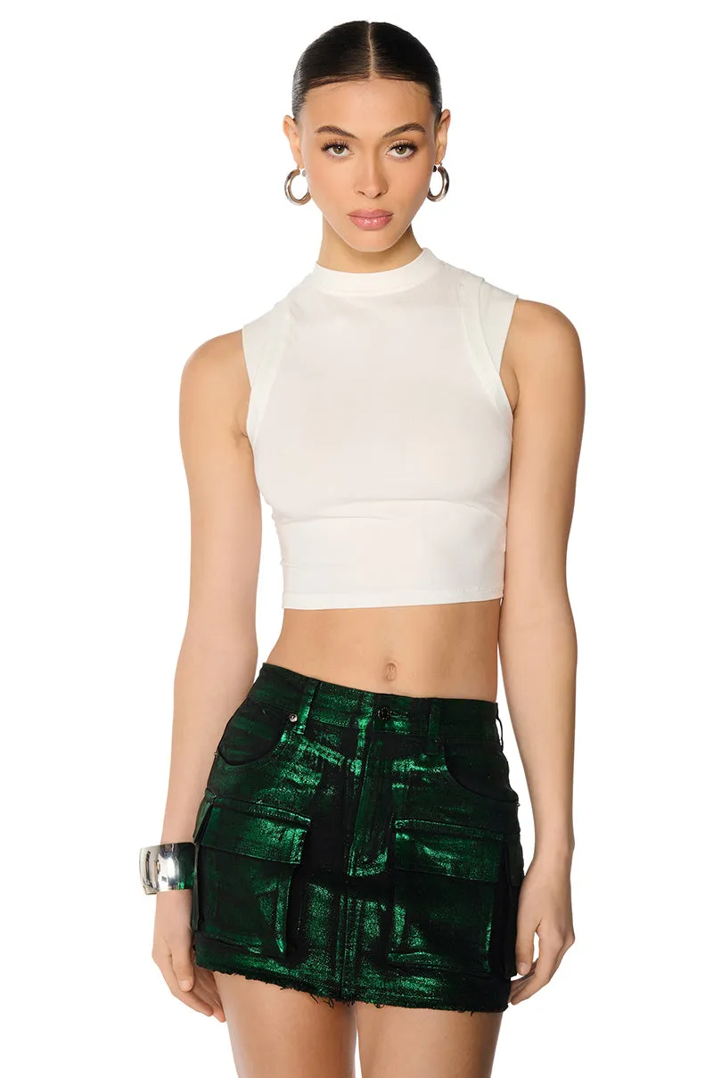 Shock Resistant PAXTON SLEEVELESS MUSCLE TANK TOP