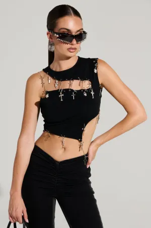 medium performance Cooling Fabric Technology BLESSED TOP