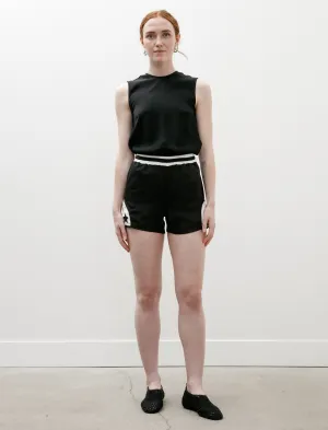 Midweight Texture Elastic Band Silk Star Field Shorts