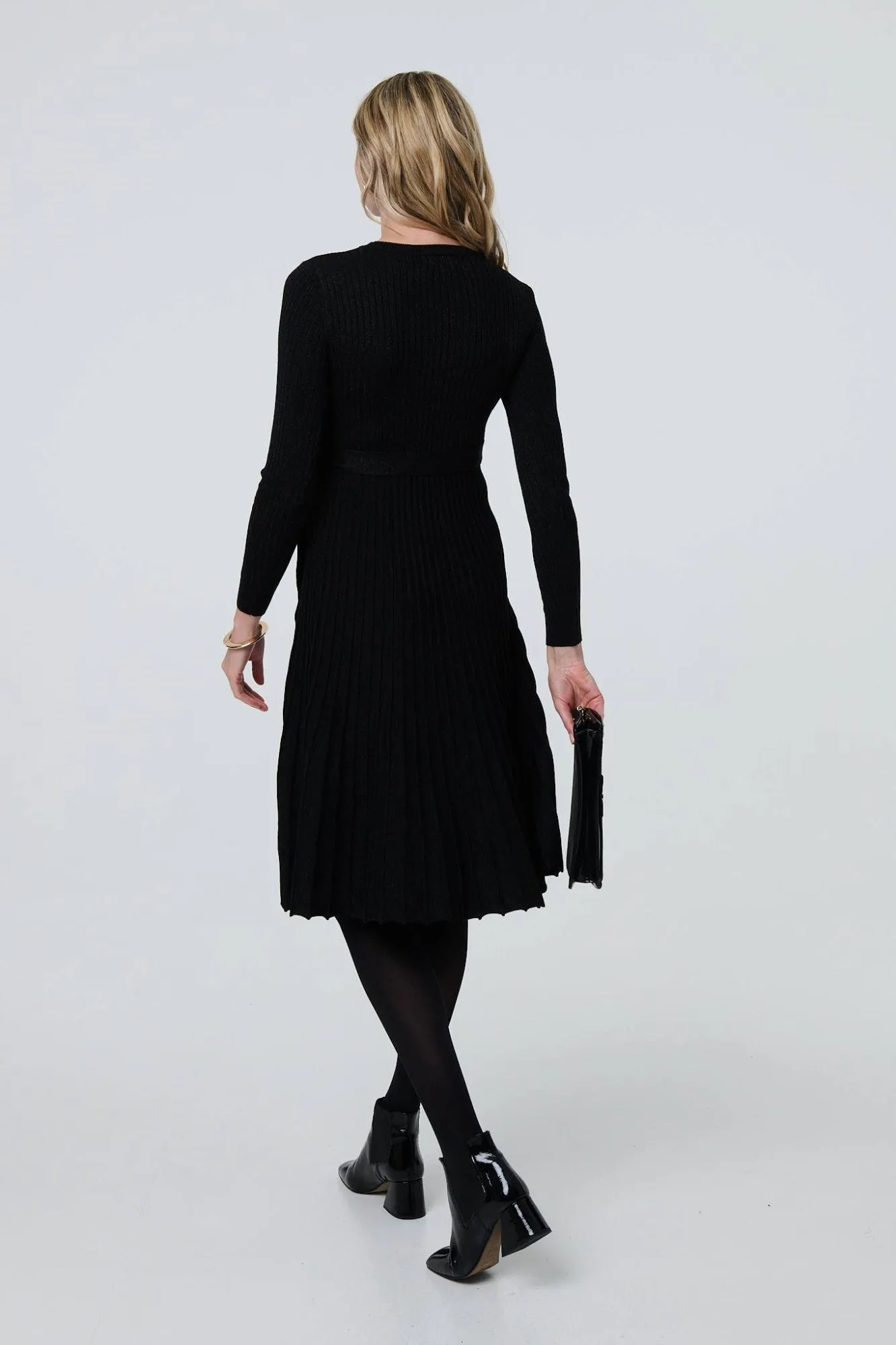Dress - Knitwear | Black | 27BB1 Vision Glow