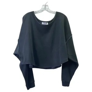 Sweatshirt Crewneck By Double Zero In Grey, Size:M Flexible Fit ReinforcedHems