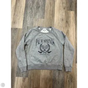 CrossBackStructure Sweatshirt Crewneck By Evereve In Grey, Size: S