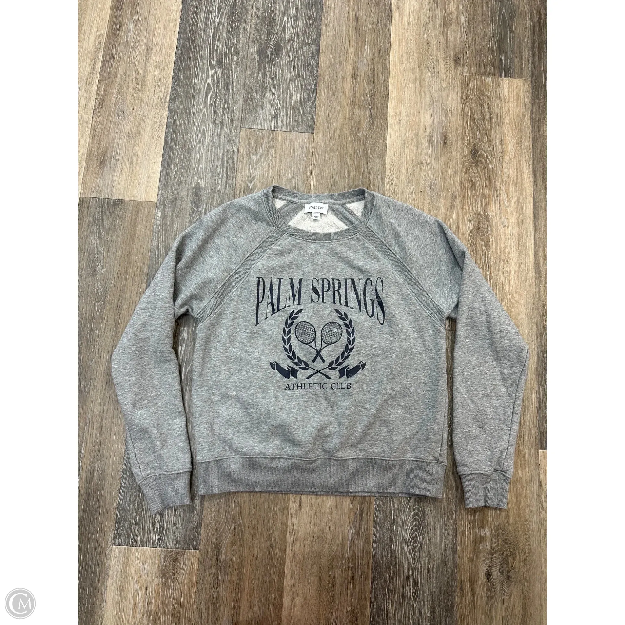CrossBackStructure Sweatshirt Crewneck By Evereve In Grey, Size: S