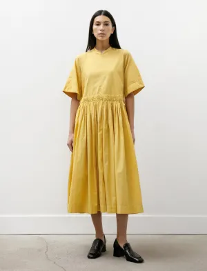 Raglan Gathered Dress Daffodil MachineWashable Fabric Strong Soul
