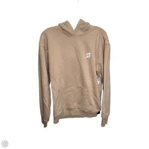 Athletic Sweatshirt Hoodie By Cma In Brown, Size: Xs Story Glow Elite Core