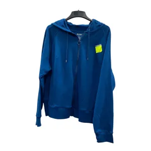 Athletic Sweatshirt Hoodie By Tek Gear In Blue, Size:2X NonBindingCollar
