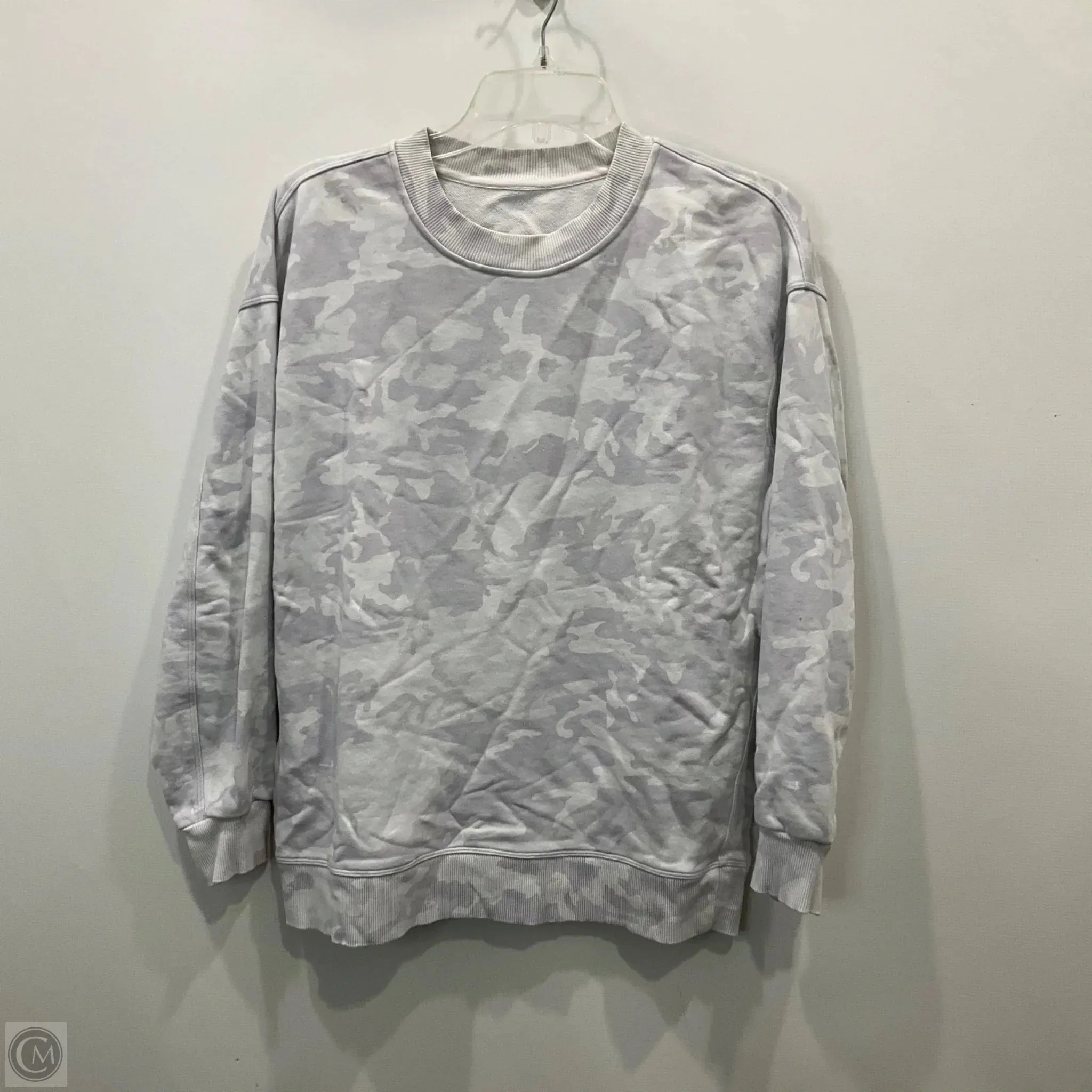 Athletic Sweatshirt Crewneck By Lululemon In Camouflage Print, Size: 8 All-Occasion SmoothGripFastenings