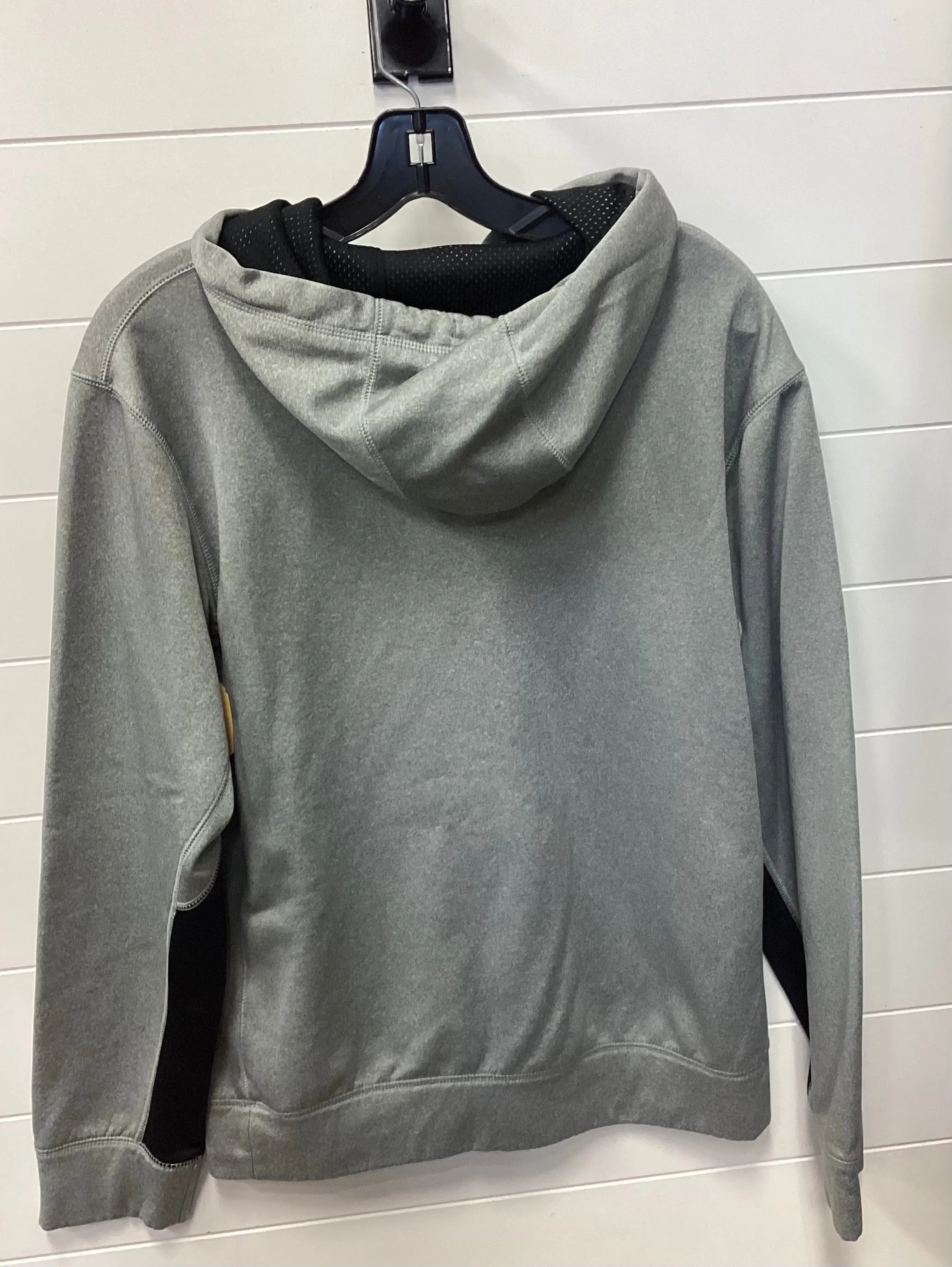 Athletic Sweatshirt Hoodie By Nike Apparel In Grey, Size:S Breathable fabric