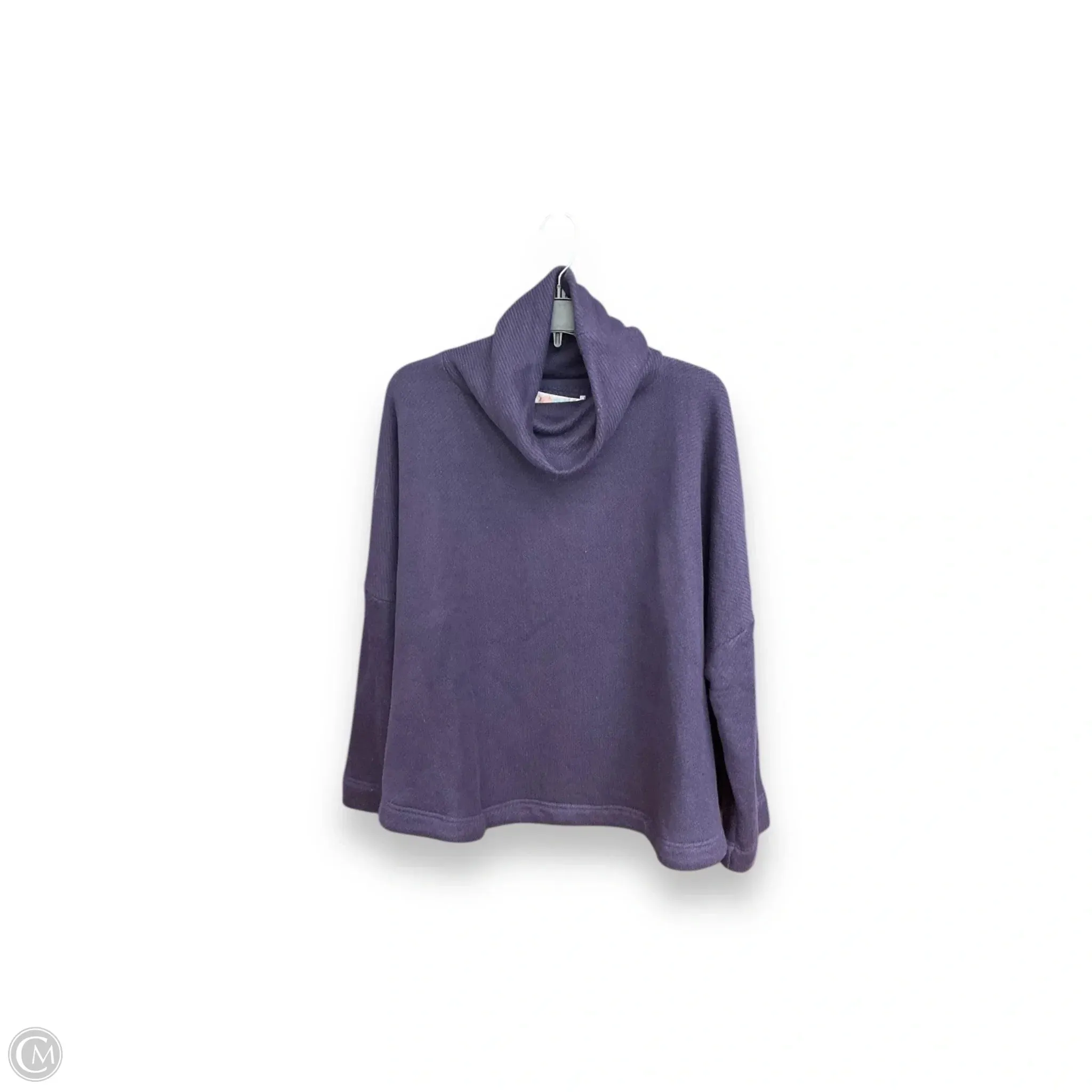 Sweatshirt Collar By Free People In Purple, Size: S Vintage Style