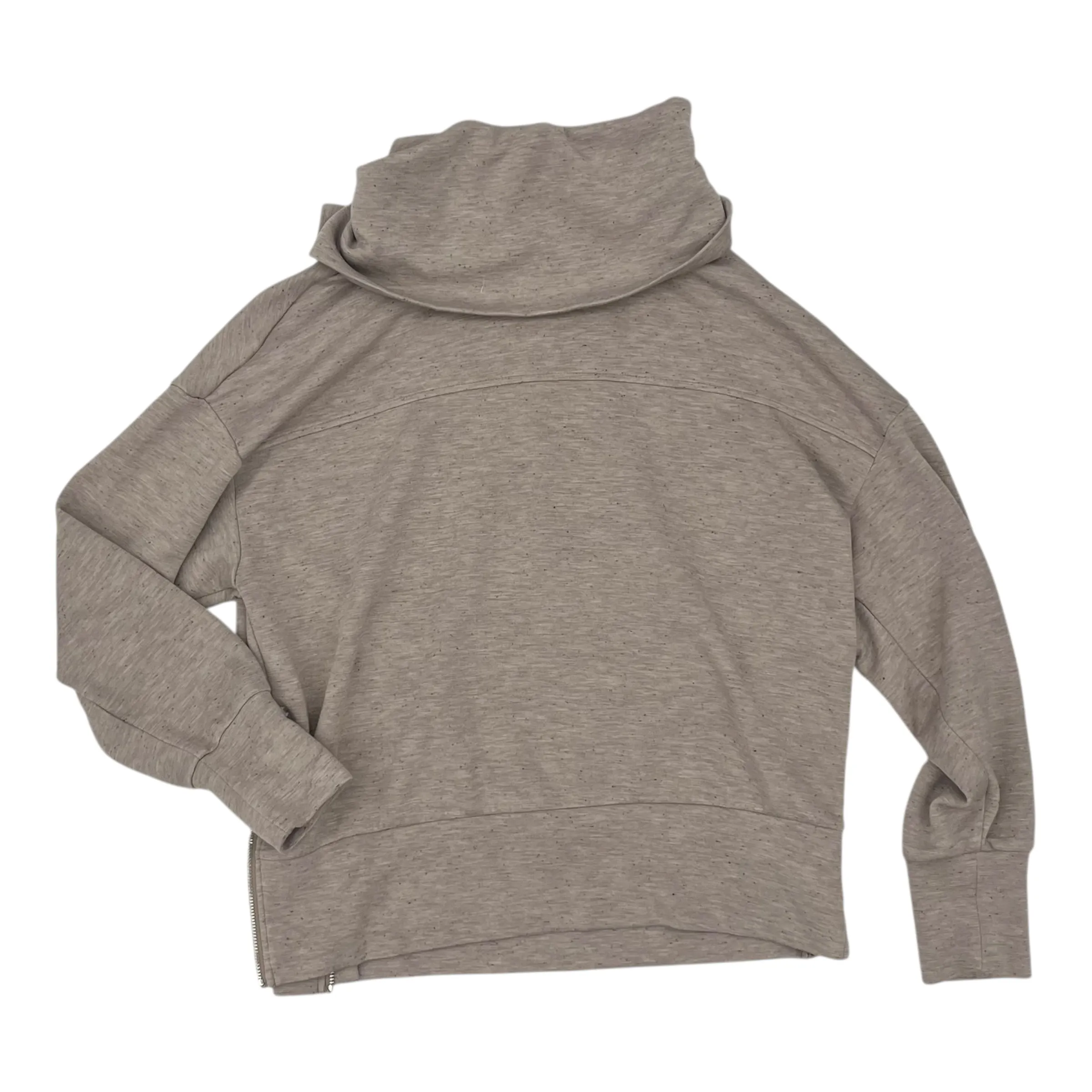 Insulated Outerwear Sweatshirt Collar By Varley In Tan, Size:Xs