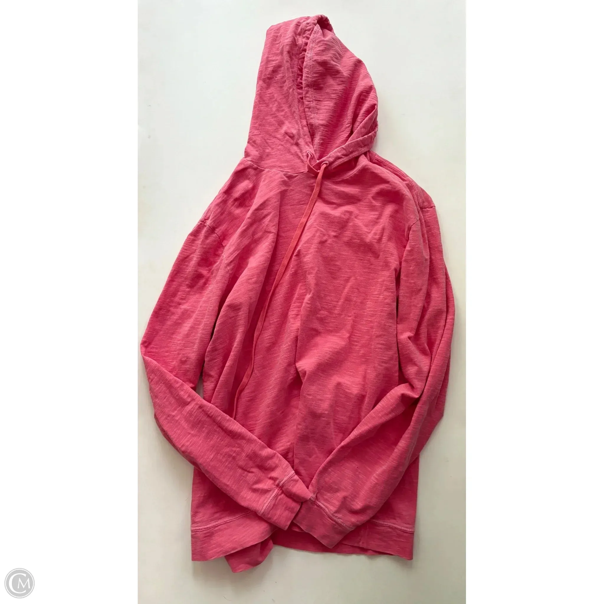Casual Wear MultiPanelCut Sweatshirt Hoodie By Vineyard Vines In Red, Size: L