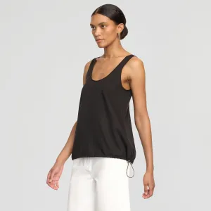 Breezy Design casual and comfortable Miller Drawstring-Hem Tencel-Blend Tank