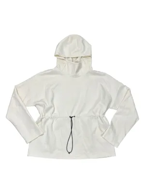 Sweatshirt Hoodie By Varley In Cream, Size:L Active Wear Eco Core