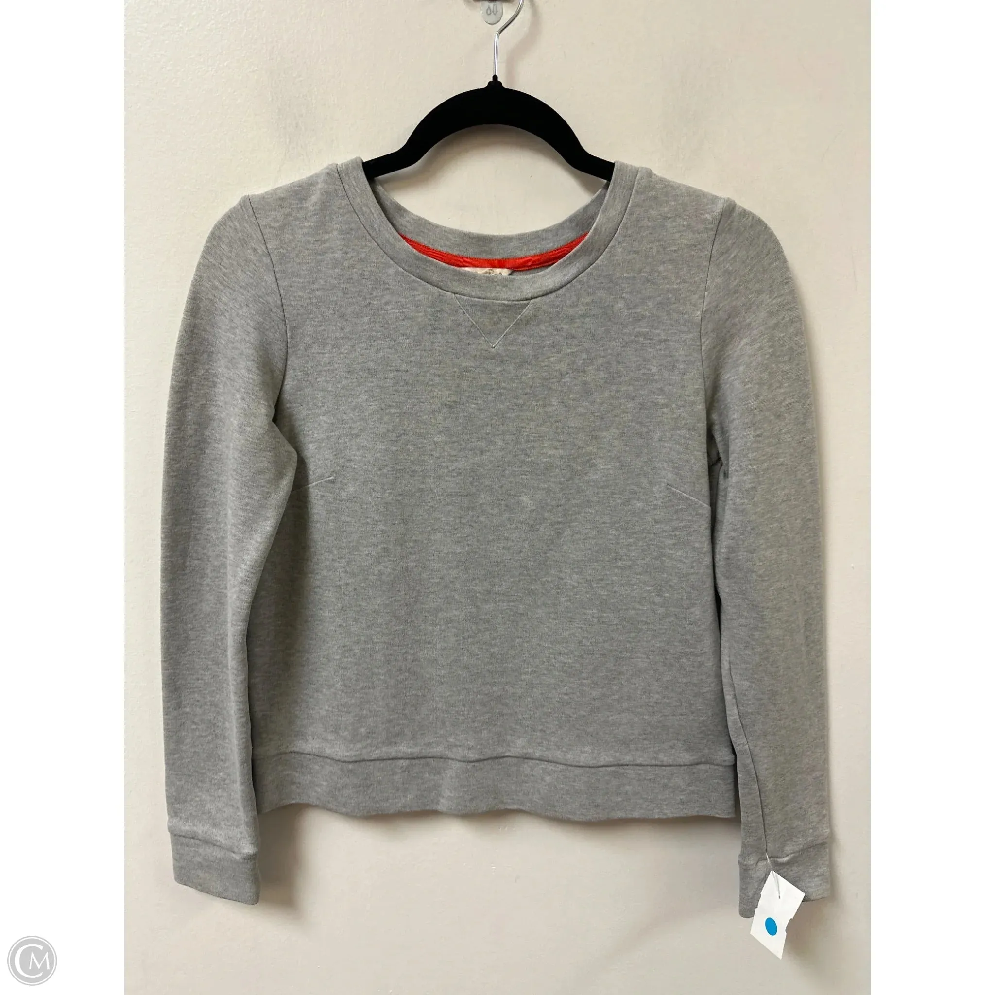 Sweatshirt Crewneck By Club Monaco In Grey, Size: Xs fashionable blazer Friend Vibe