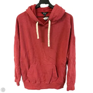 Reflective details Relaxing Wear Sweatshirt Hoodie By Buffalo David Bitton In Red, Size: Xl