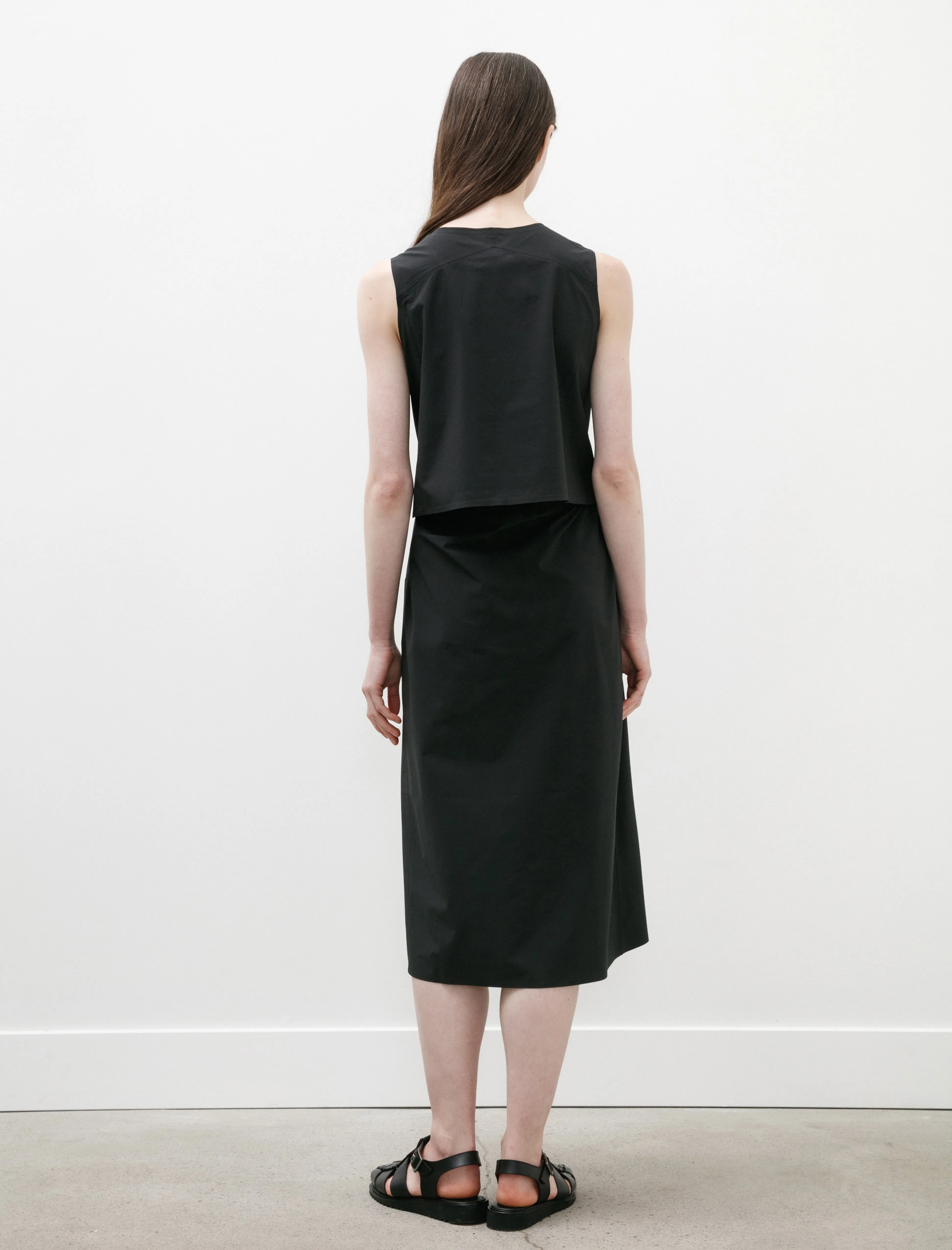 Icosa Dress Black World Edge