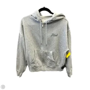 Sweatshirt Hoodie By Pink In Grey, Size: Xs China Cool