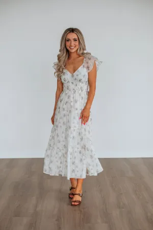 Charming Fit Kindra Floral Dress