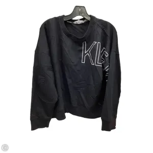 AbrasionResistant Premium Apparel Sweatshirt Crewneck By Calvin Klein In Black, Size: Xl
