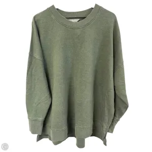 Sweatshirt Crewneck By Natural Reflections In Green, Size: Xl OdorControl Treatment
