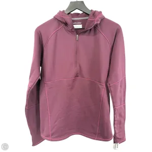 Sun Beam MicroPerforatedTexture Athletic Sweatshirt Hoodie By Columbia In Purple, Size: L