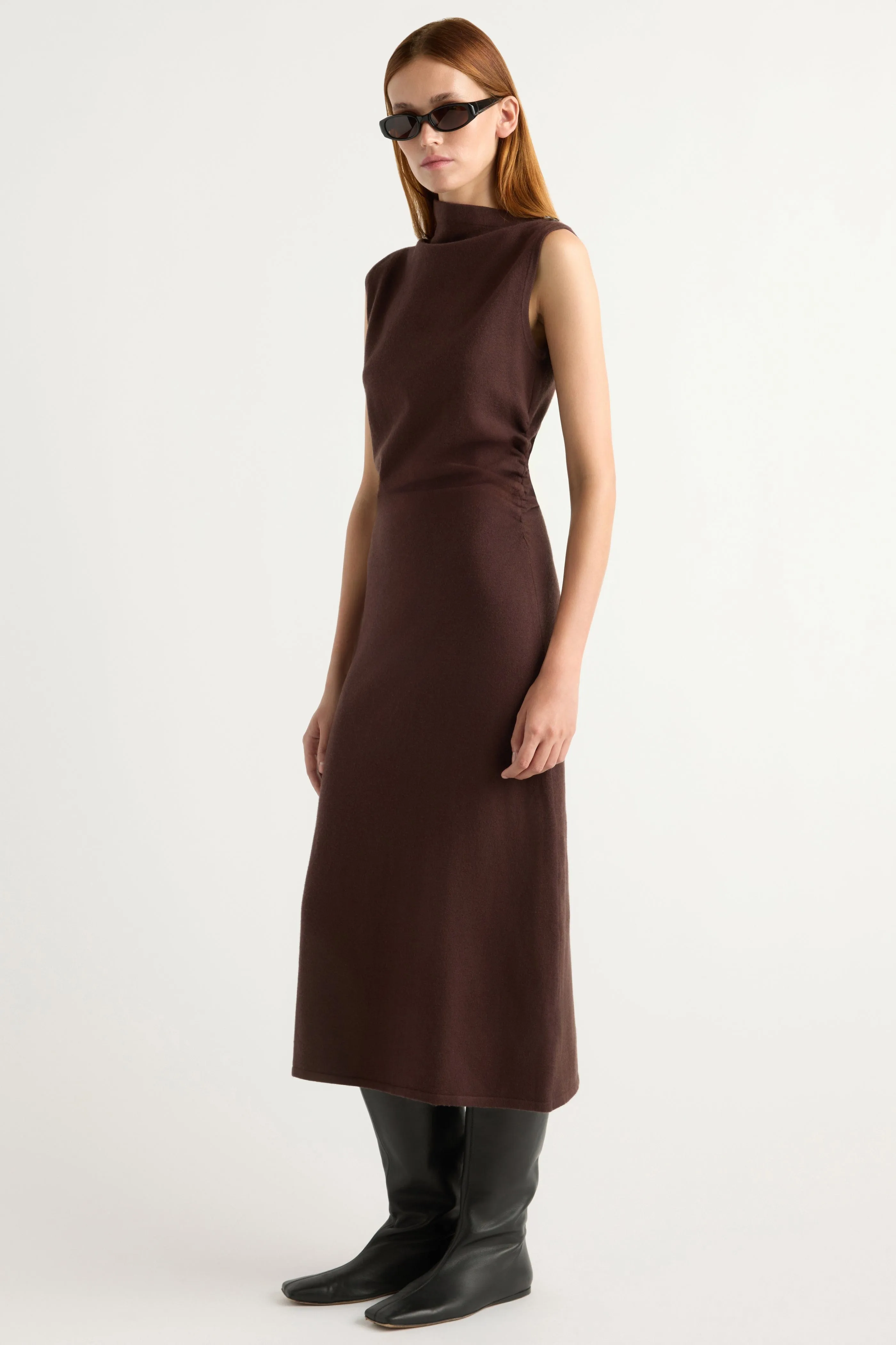 Relaxed Blouse Fashion Footwear Abel Asymmetric-Neck Dress