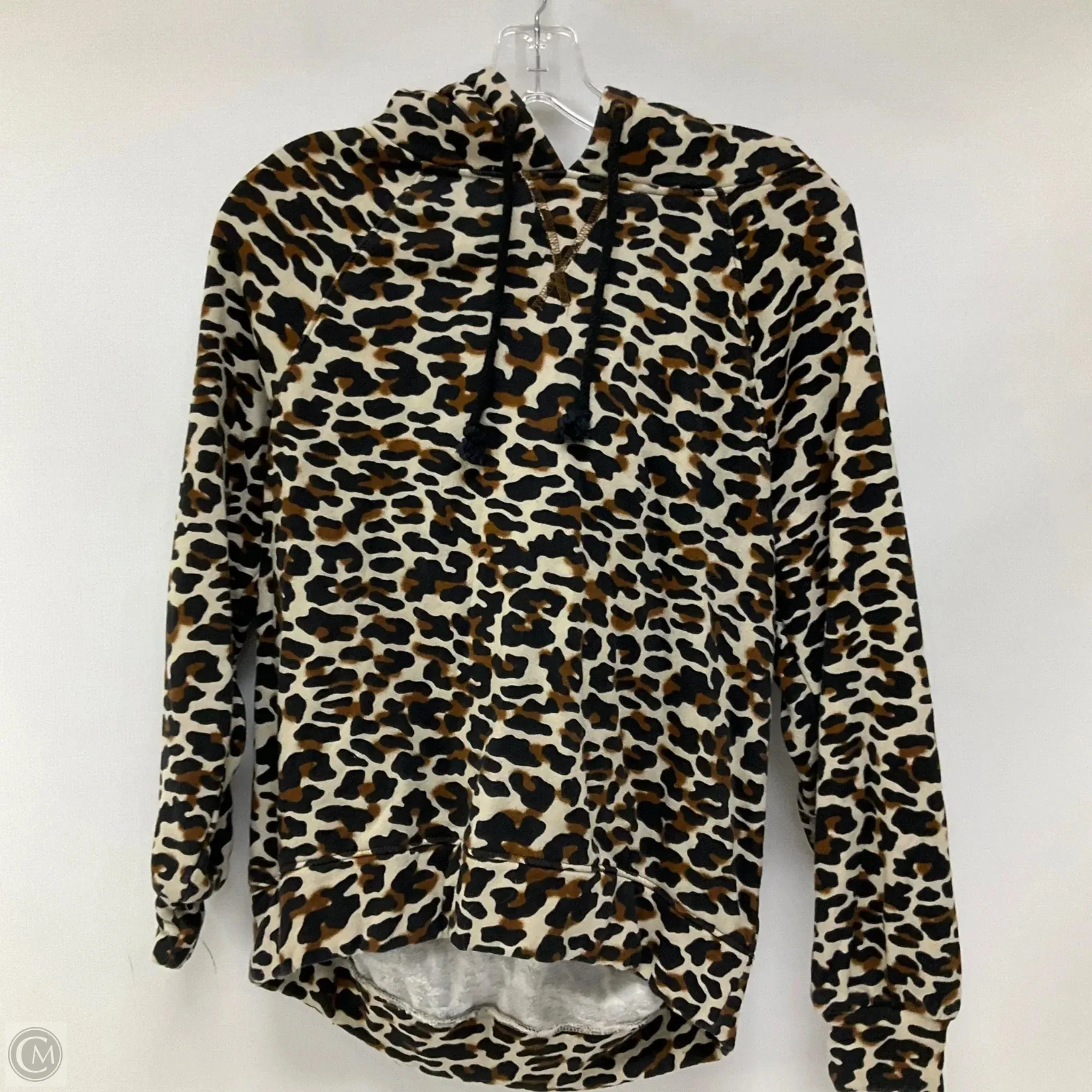 Sweatshirt Hoodie By Lou And Grey In Animal Print, Size: Xs DurableWeave